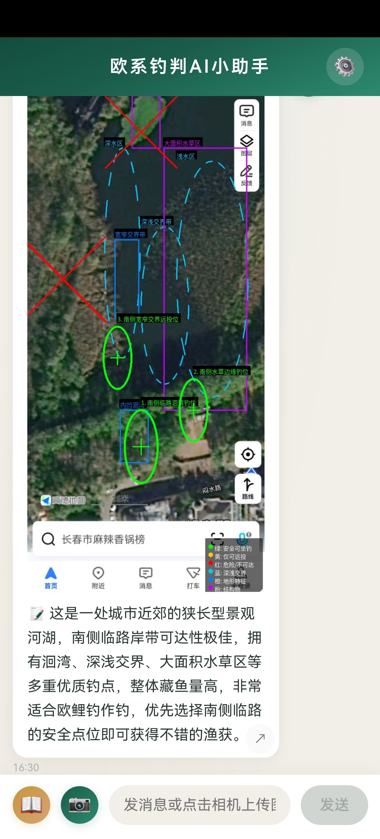 欧系钓判AI小助手 - 钓点智能评估
